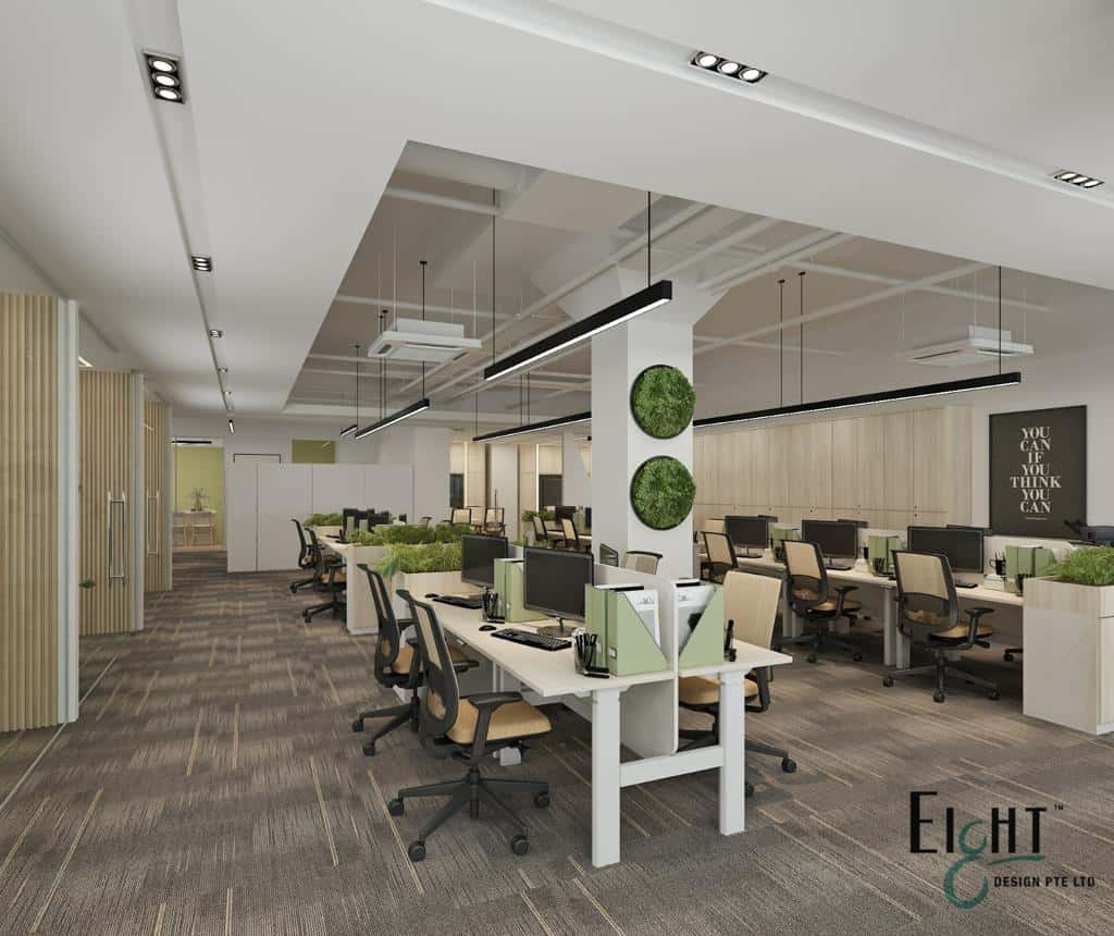 Commercial Interior Design Firm in Singapore - Eight Design